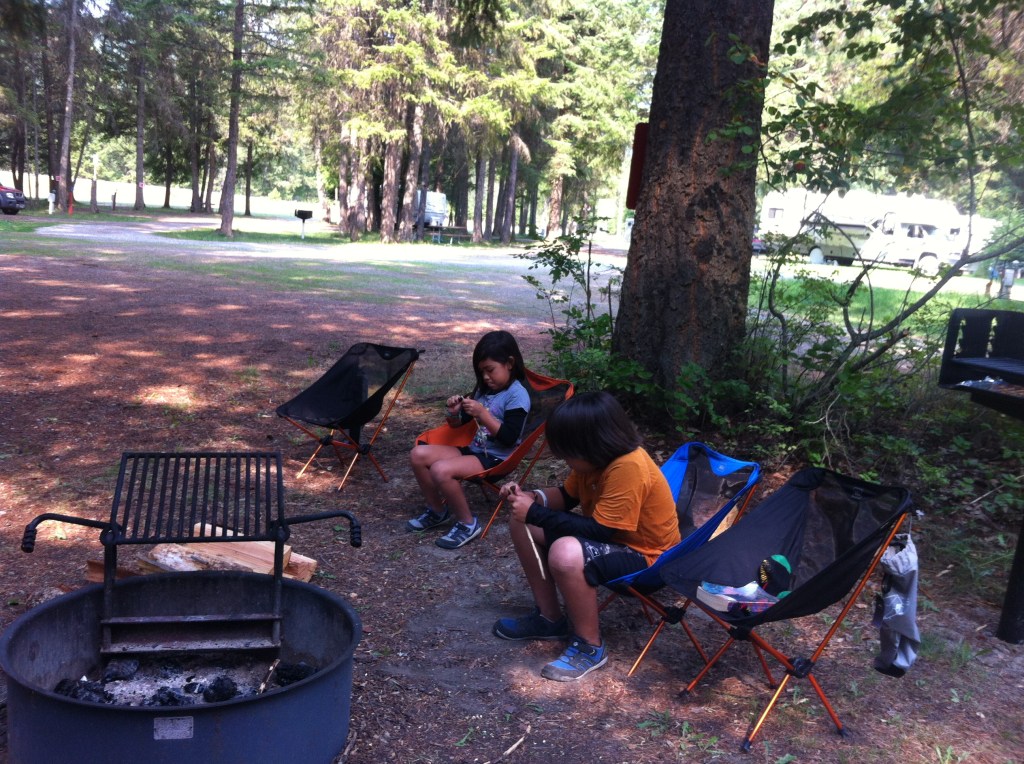 Whittling with Isaac